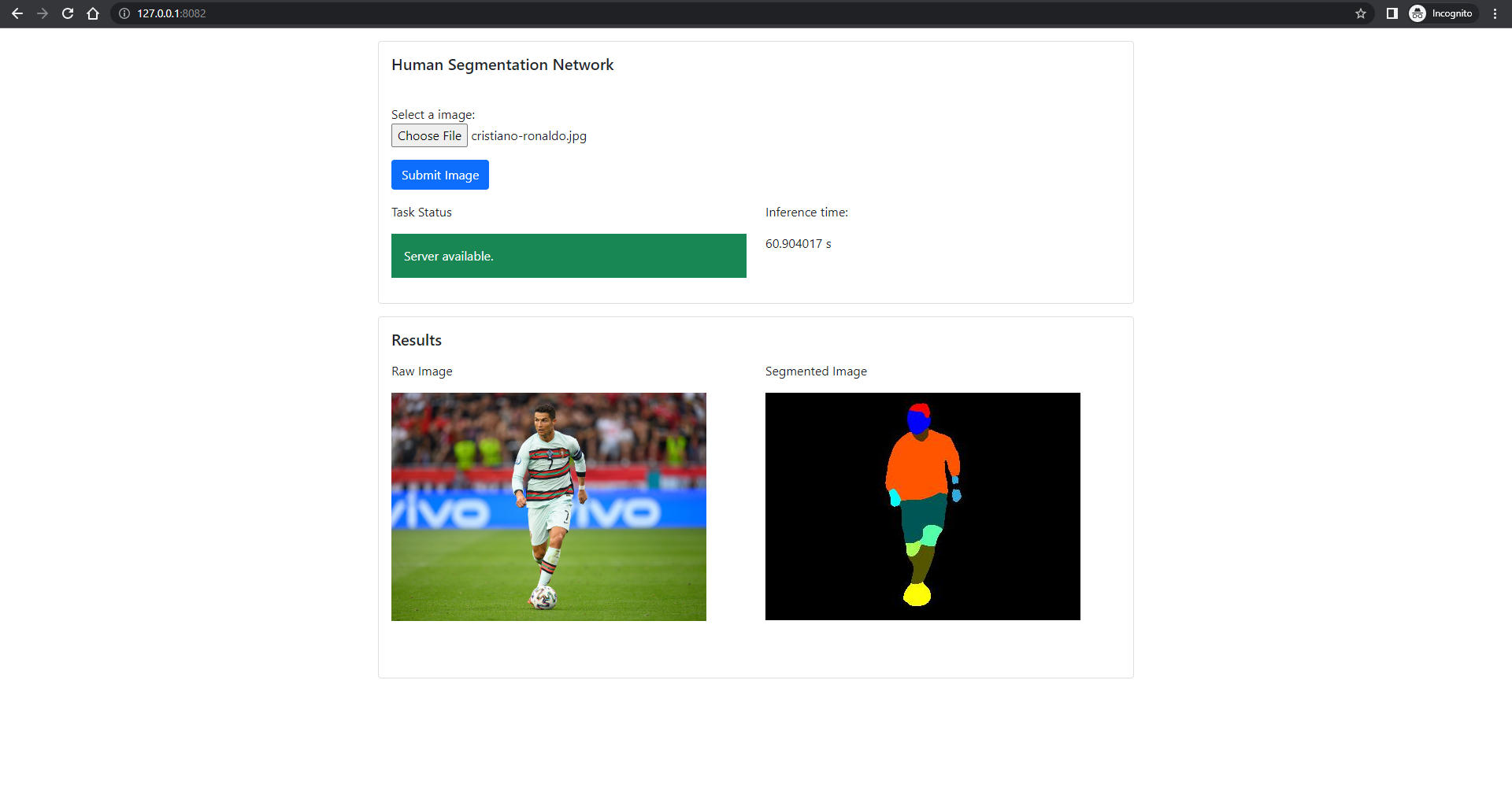Preview image for Human Segmentation Network