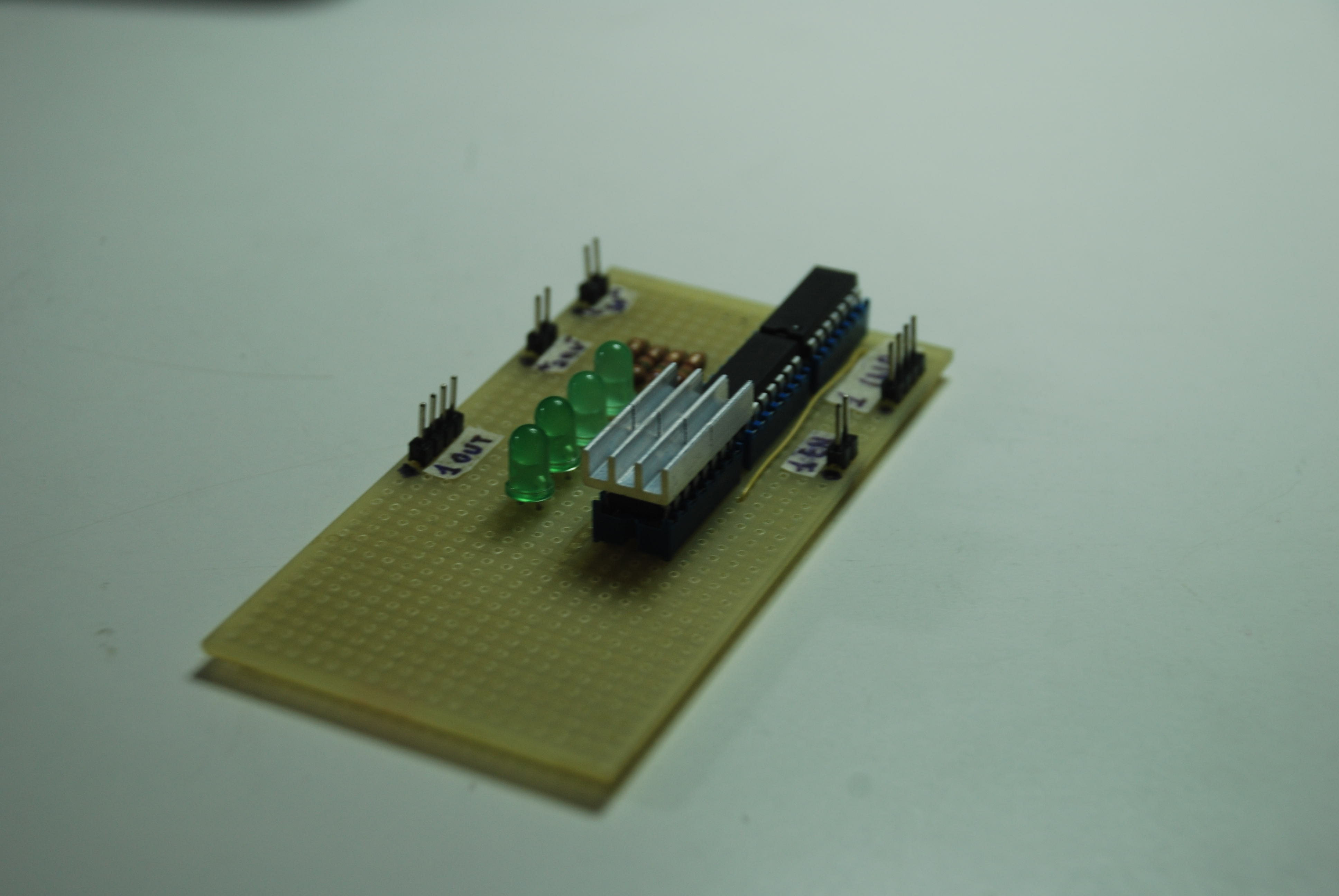 Figure 5) Board for controlling the stepper motor.