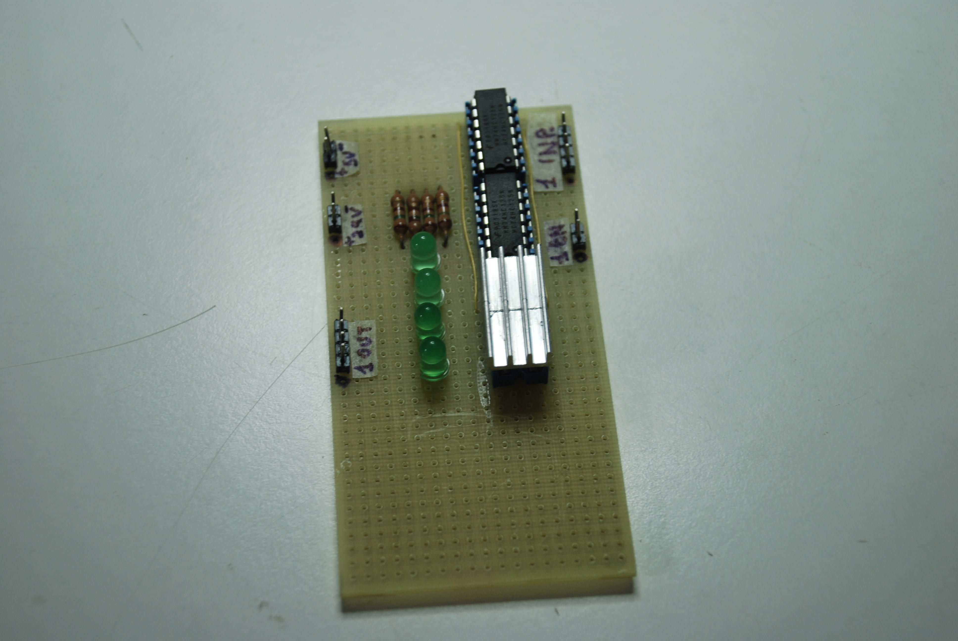 Figure 6) Board for controlling the stepper motor.
